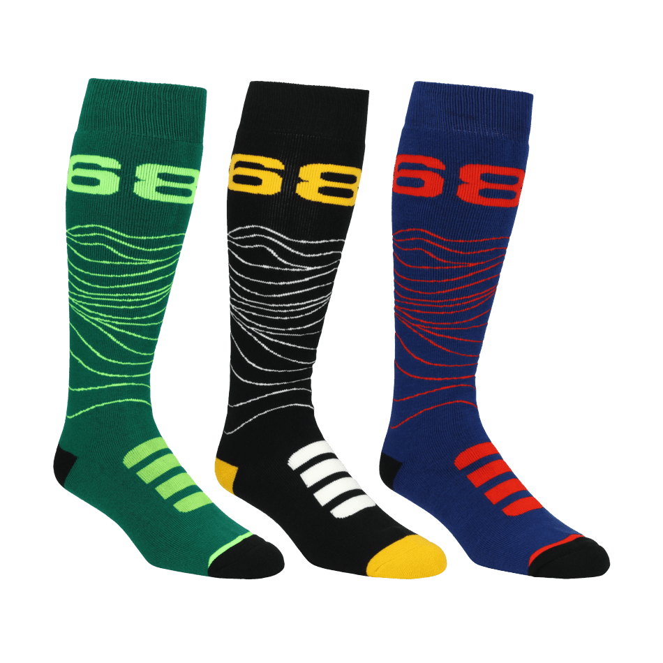 686 MENS TOPO SOCKS - 3 PACK