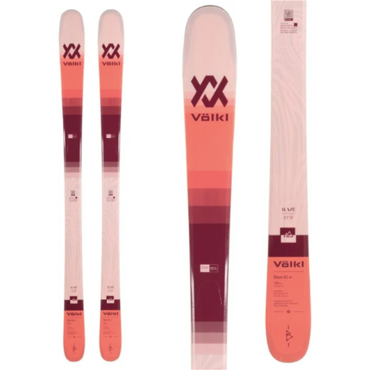 Volkl Women's Blaze 82 Freeride All-Mountain alpine skis