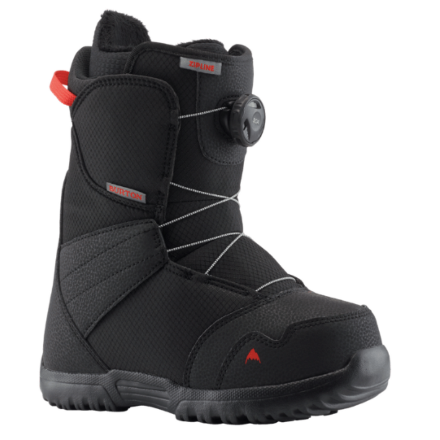 Burton Kids Zipline BOA Snowboard Boots in Black