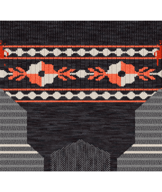 SMARTWOOL WOMEN'S HIKE LIGHT CUSHION RETRO FLORA