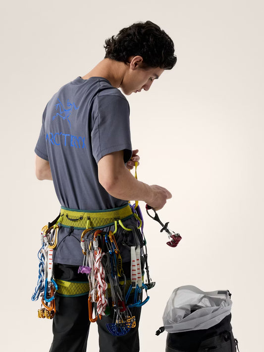 Arc'teryx Men's Kragg SL Cotton Bird Word Short Sleeve Shirt
