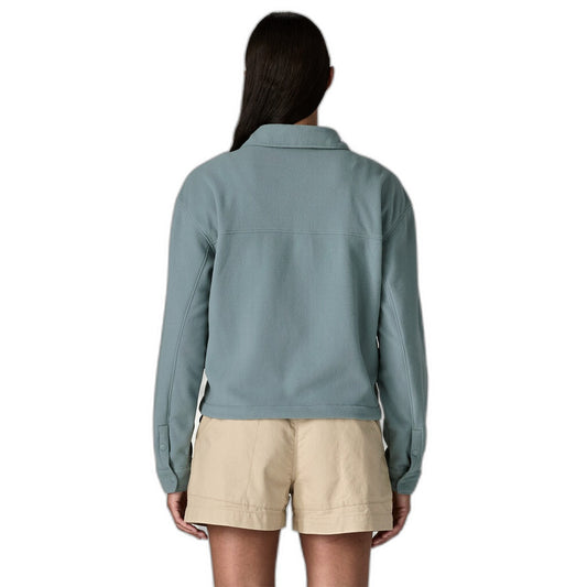 Patagonia Women's Micro D Fleece Shirt Jacket - back view