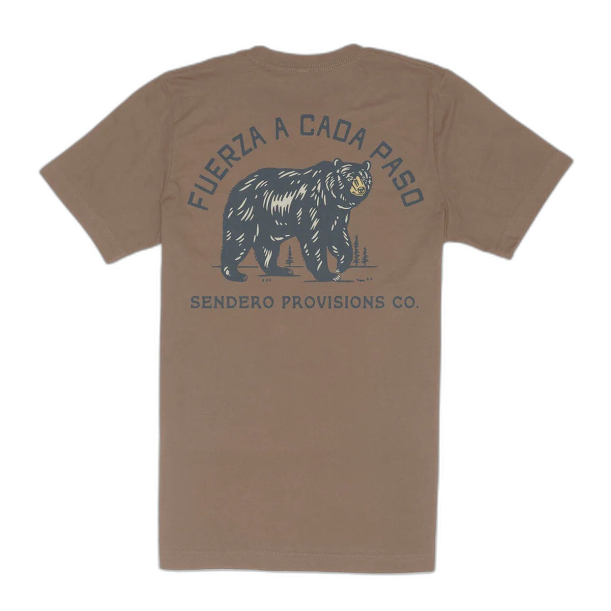 SENDERO Bear T-Shirt - back view