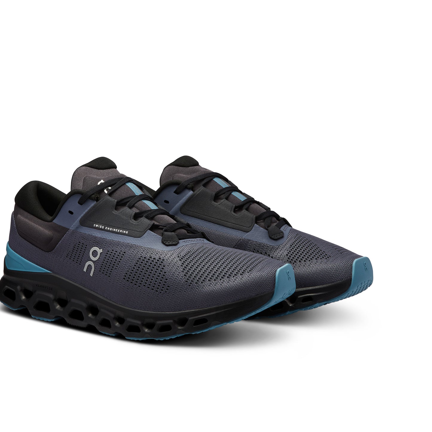 On Men's Cloudstratus 3 in Metal/Wisteria