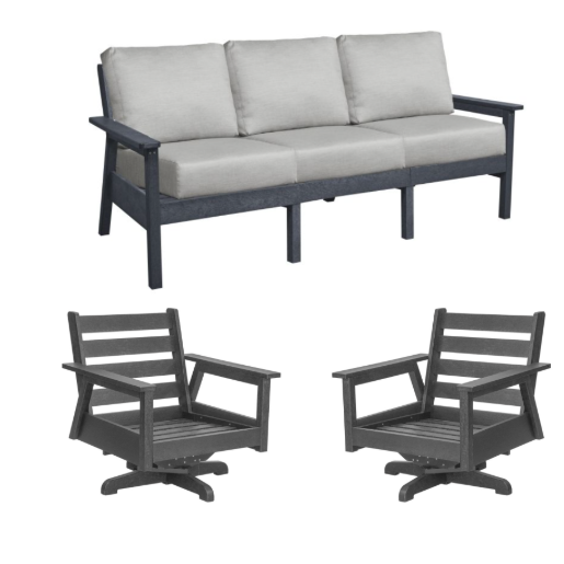 Tofino Sofa & Two Swivel Chairs