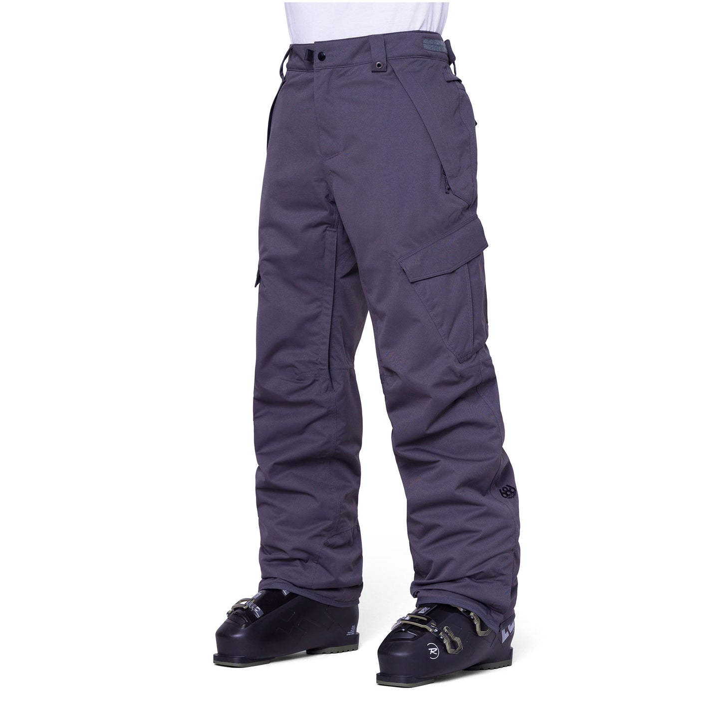 686 Men's Infinity Cargo Ski and Snowboard Pants in Charcoal