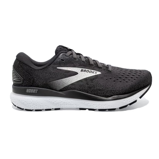 Brooks Men's Ghost 16 in black and white