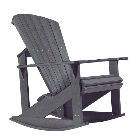 C.R.P Adirondack Rocking Chair in Slate Grey