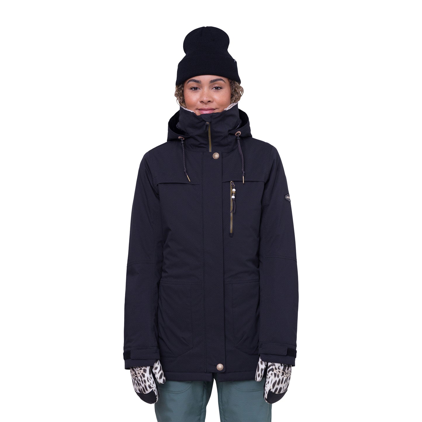 686 Women's Spirit Ski and Snowboard Jacket in Black