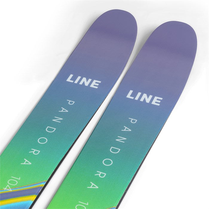 tip of the 2023 line pandora 104 women's all mountain skis