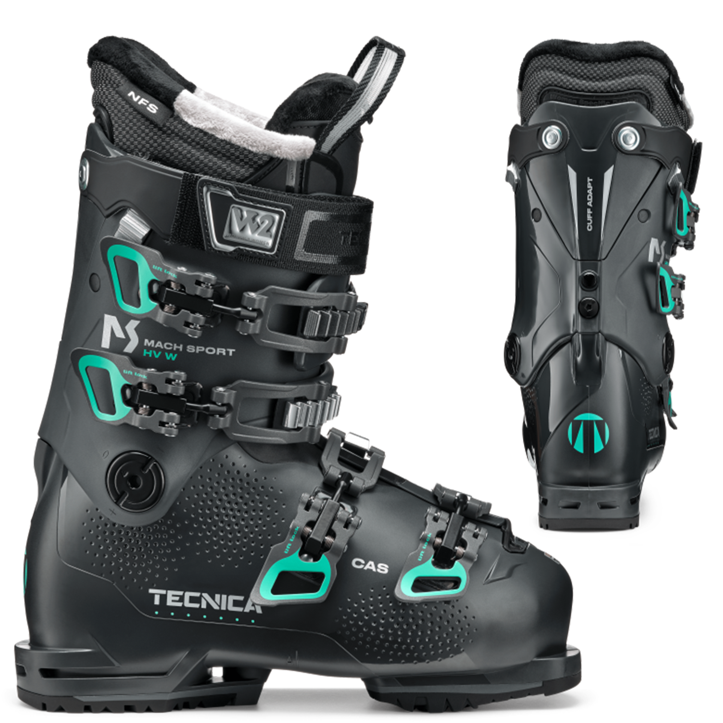 2023 tecnica mach sport hv 85 women's alpine ski boots
