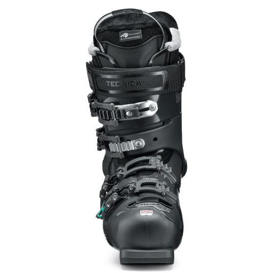 front view of the 2023 tecnica mach sport hv 85 women's alpine ski boots