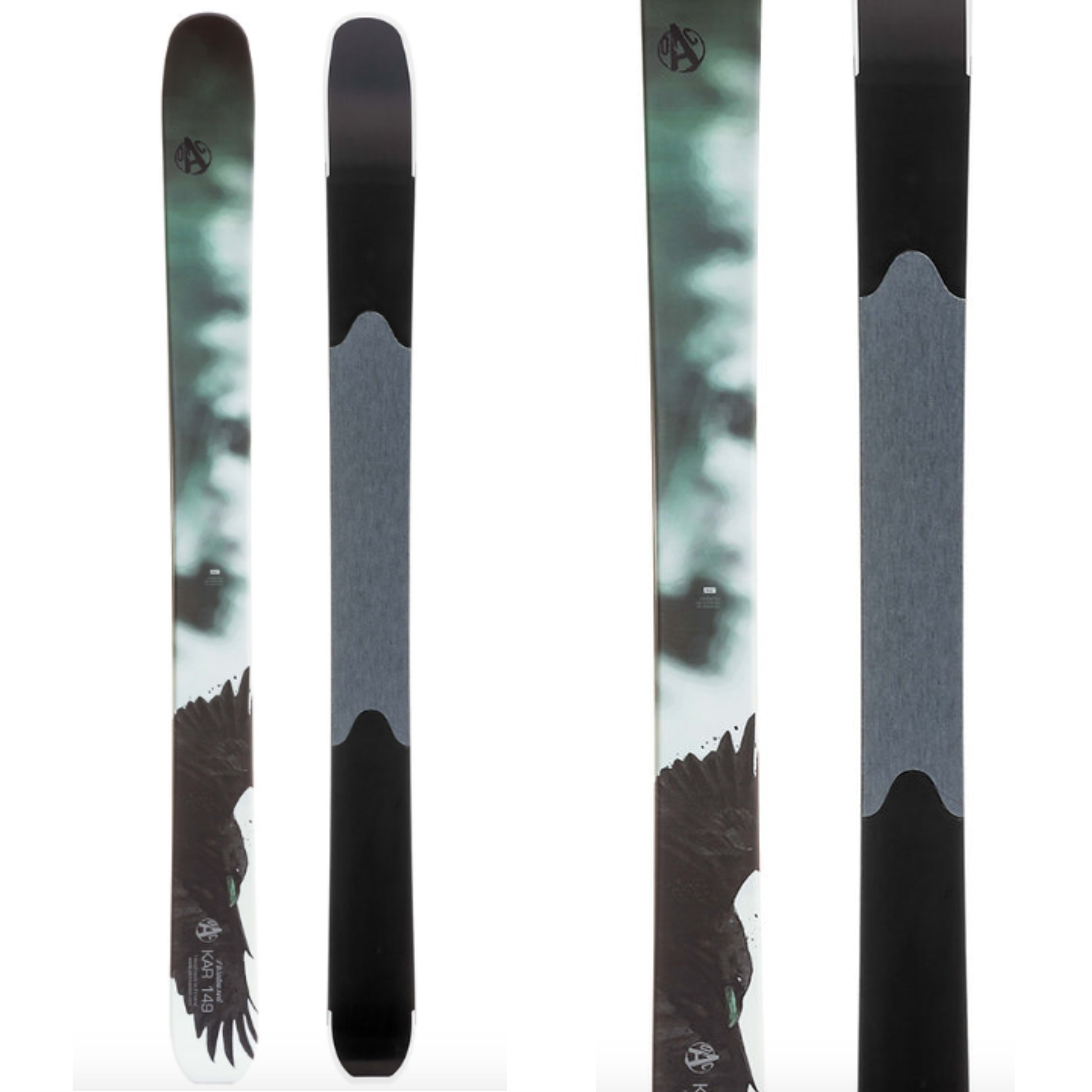 OAC Kar 149 Sunshine and Ski Skin Based Sliding Snowshoes