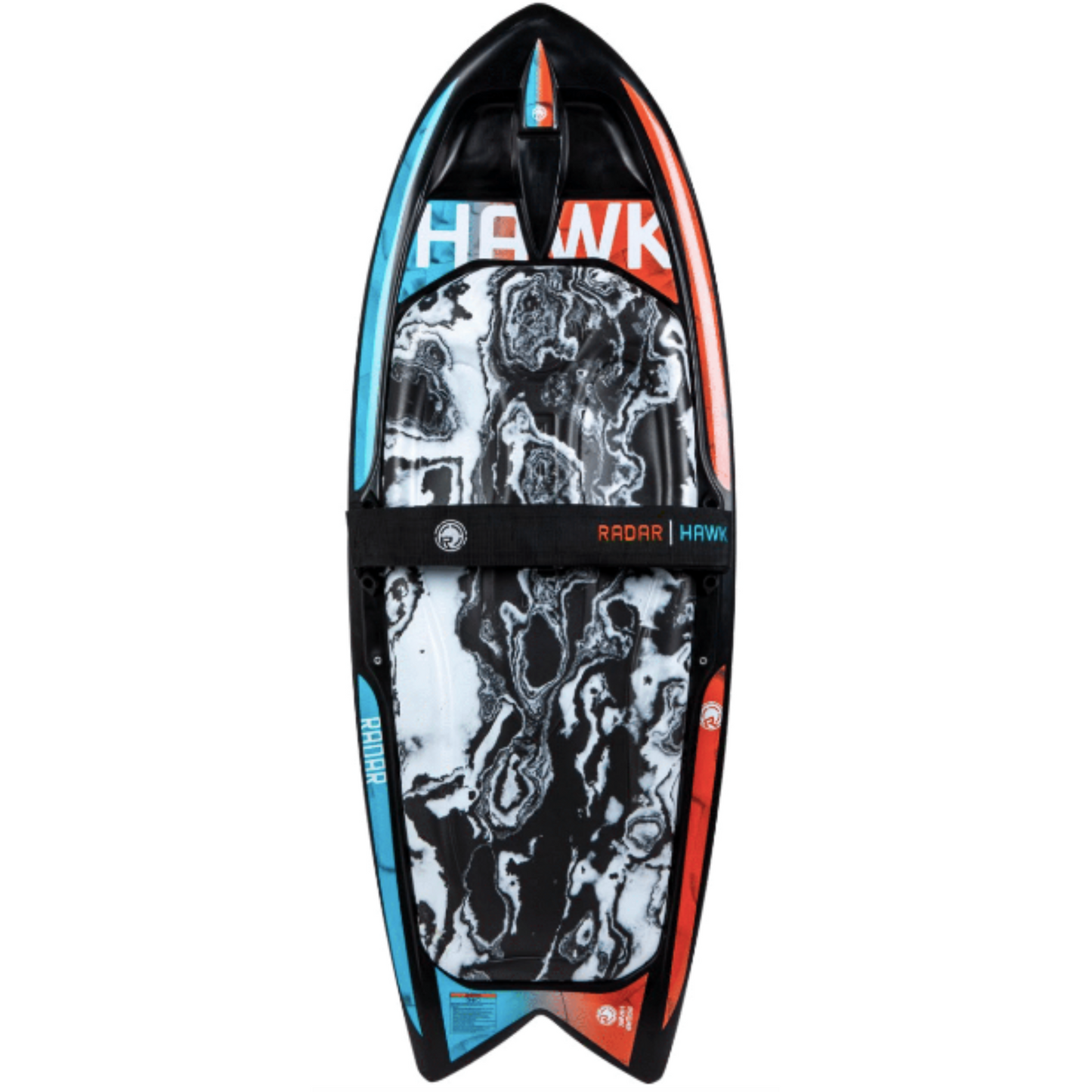 Radar Hawk Kneeboard black, red, and blue