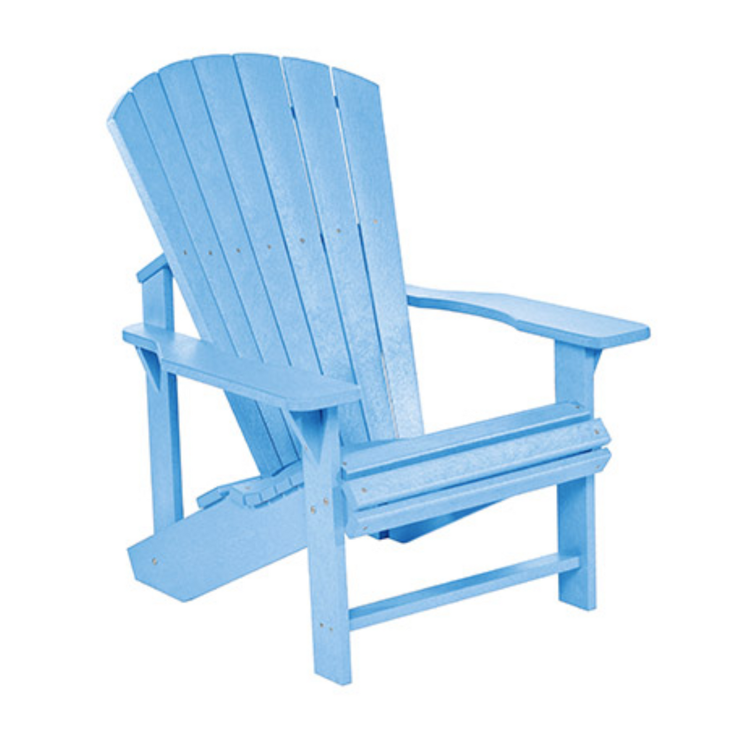 C.R.P. Upright Adirondack Chair In Sky Blue