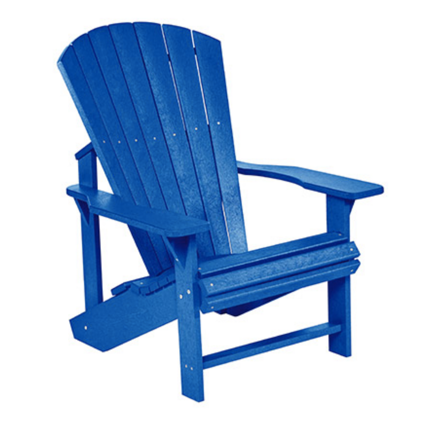 C.R.P. Upright Adirondack Chair In Blue