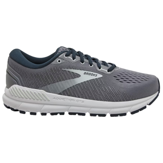 Brooks Women's Addiction GTS 15 in Grey and Navy