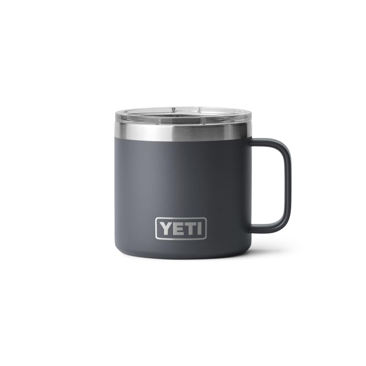 Yeti Rambler 14oz Mug in Charcoal