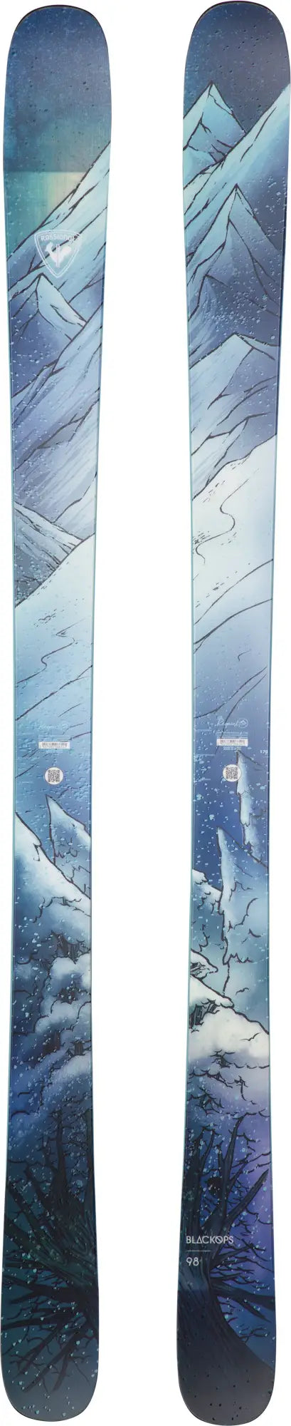 2023 rossignol blackops 98 w open women's all mountain freeride skis