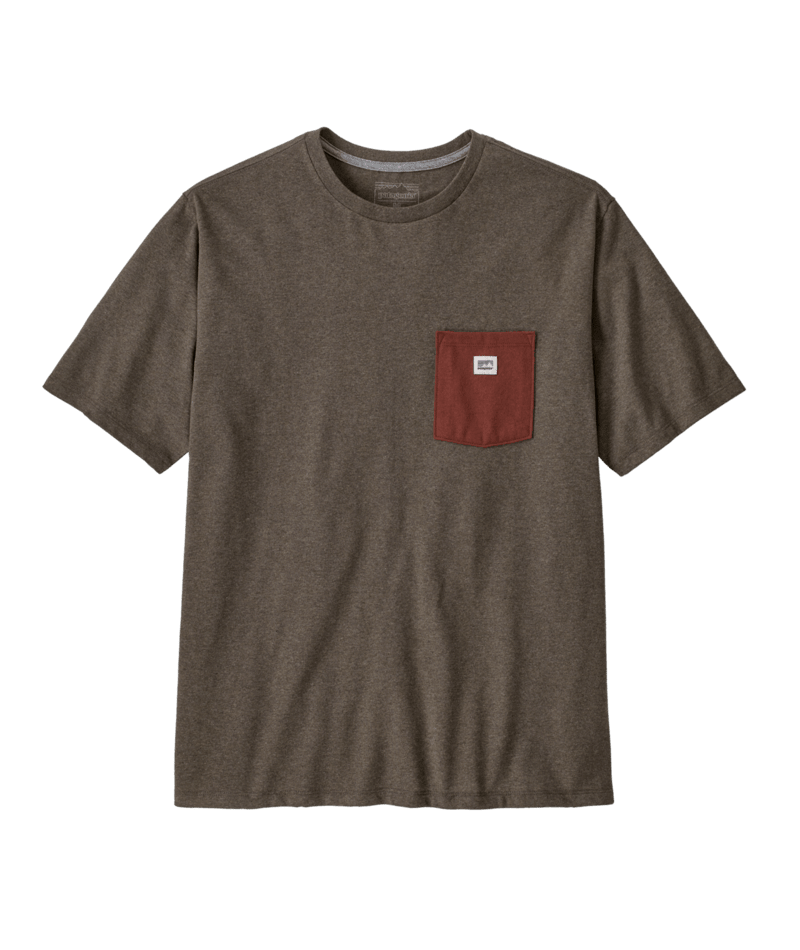 Patagonia Men's Shop Sticker Pocket Responsibili-Tee