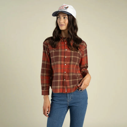 Sendero Women's Durango Flannel - Pearlsnap