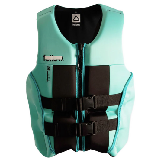 Follow Women's Tact CGA Life Jacket in Teal and Black
