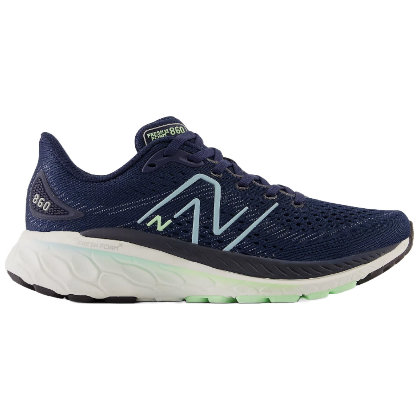New Balance Women's 860 stability running shoes in navy