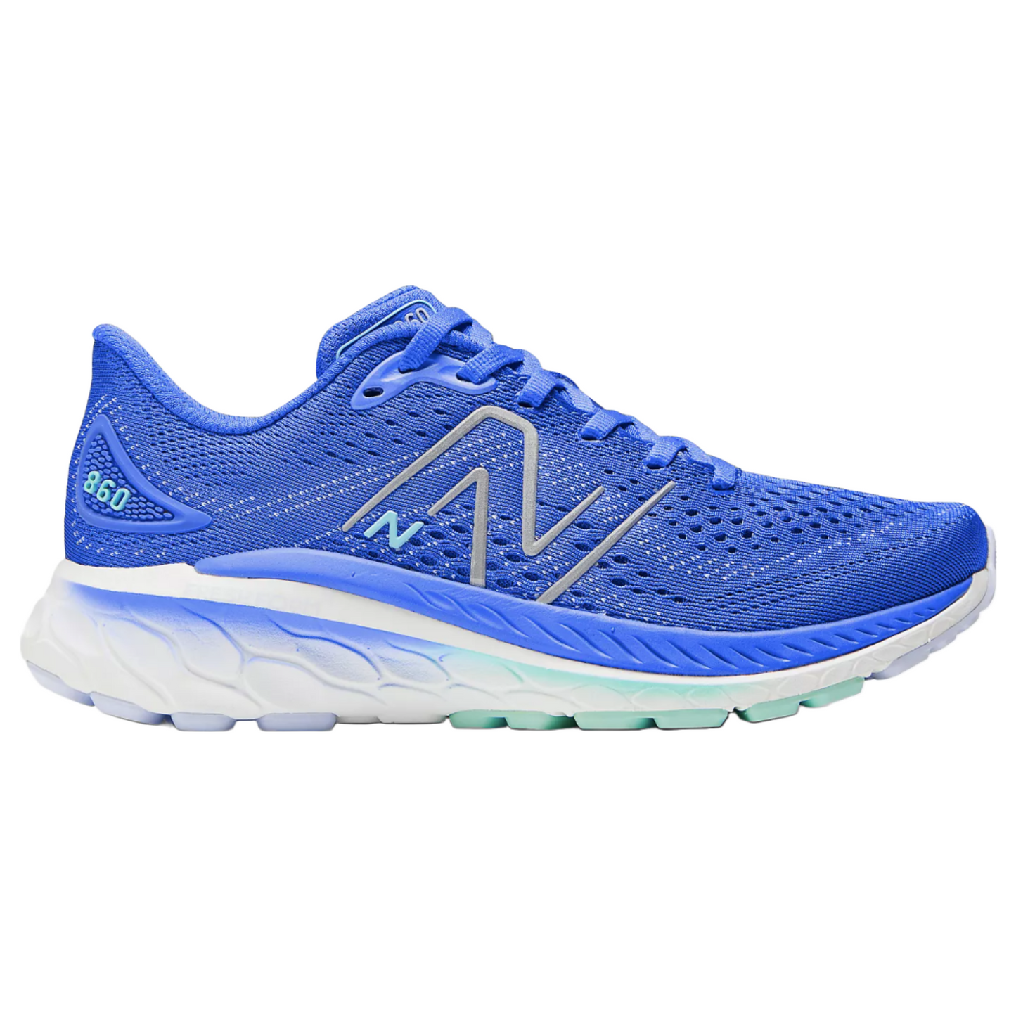 New Balance Women's 860 stability running shoes in blue