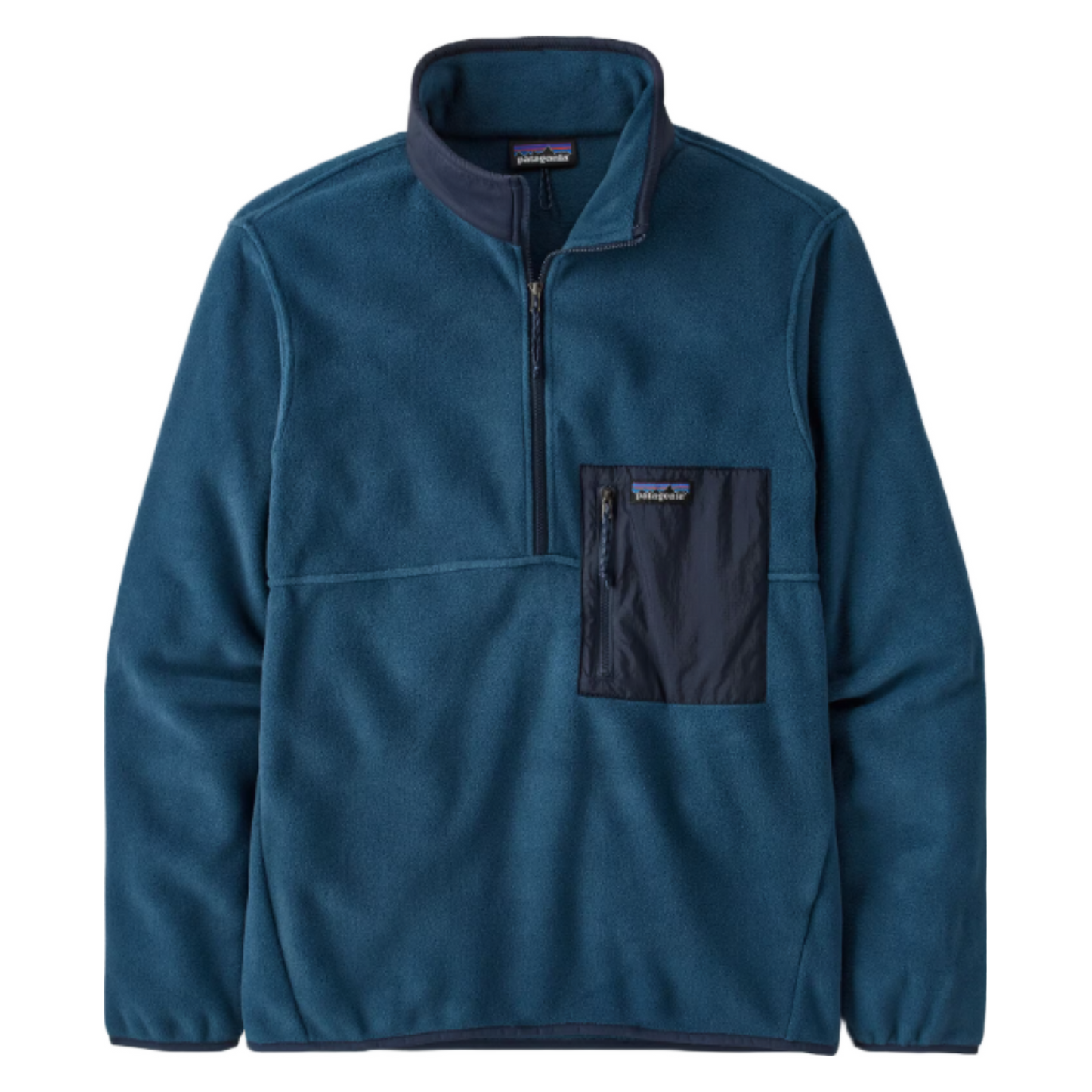 Patagonia Men's Microdini 1/2 Zip Pullover in Tidepool Blue