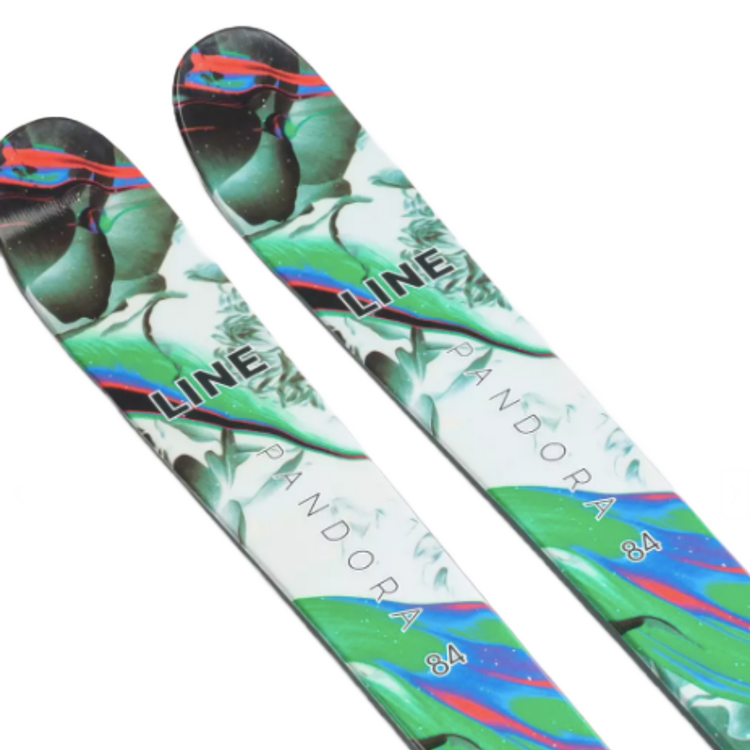 Line Pandora 84 All-Mountain Alpine Skis 