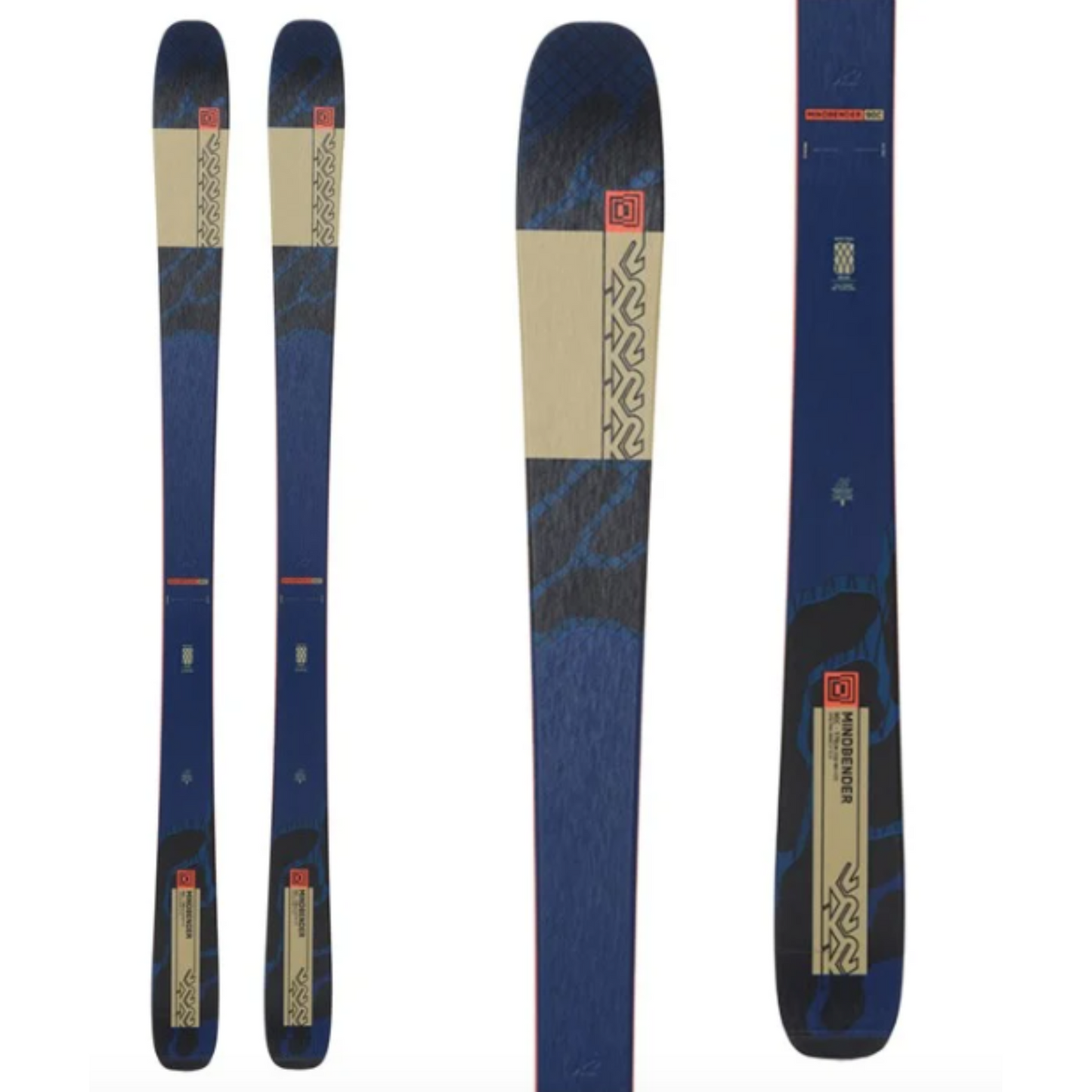 K2 Mindbender 90 C All-Mountain Alpine Skis