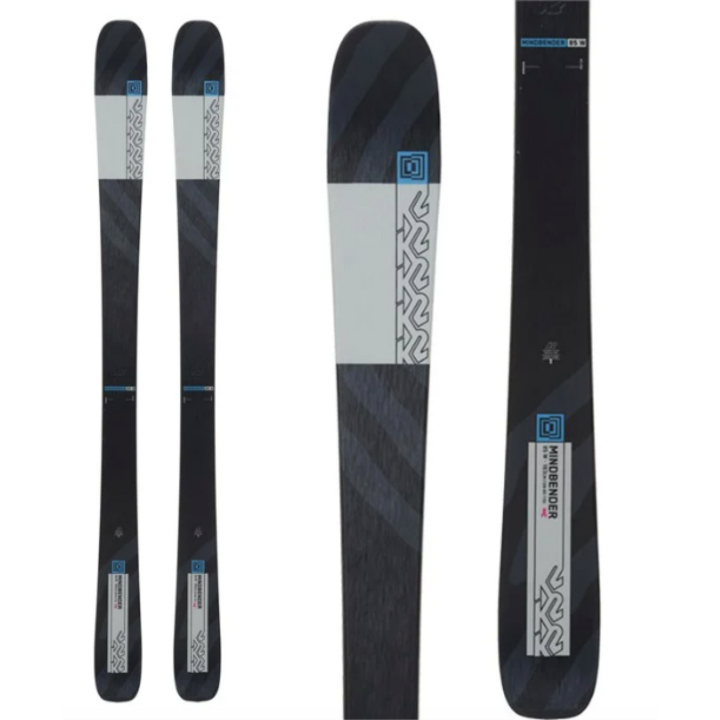 K2 Women's MIndbender 85 All-Mountain Alpine Skis