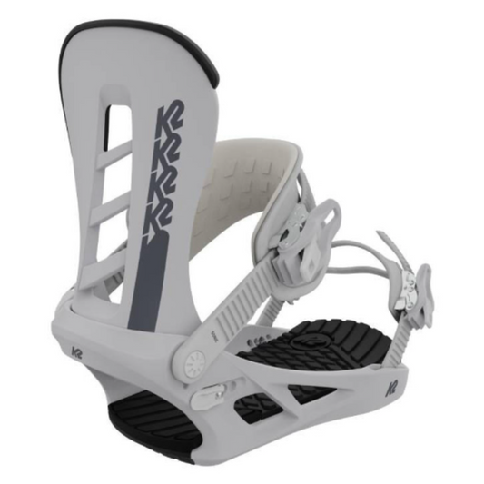 K2 Sonic Snowboard Bindings in White