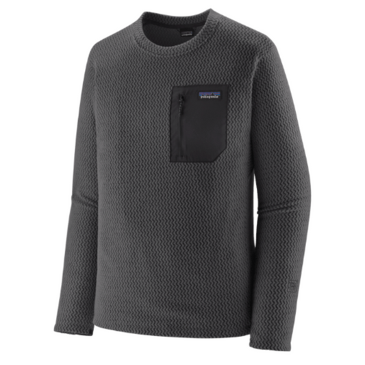 Patagonia Men's R1 Air Fleece Crew in Forged Grey