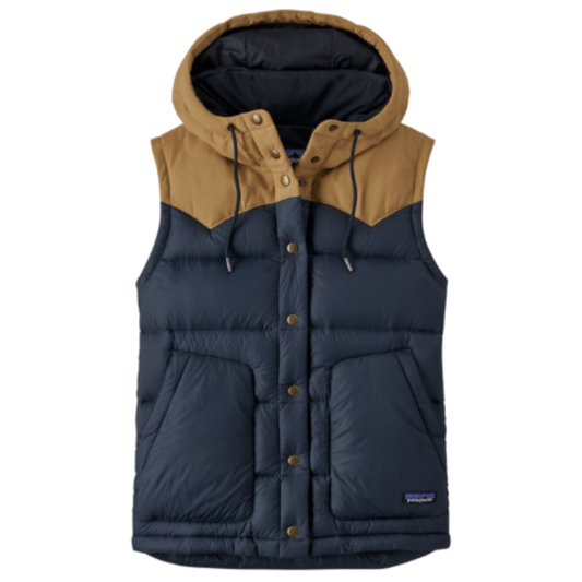 Patagonia Women's Bivy Hooded Vest in Pitch Blue