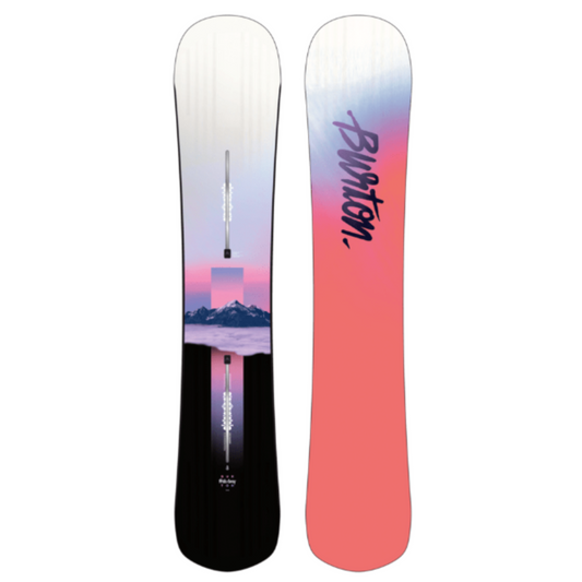 Burton Hideaway Snowbord topsheet and base