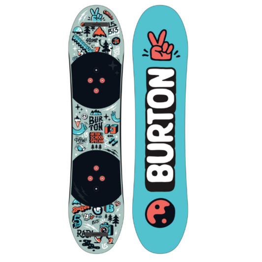 Burton Kids After School Special Snowboard Package, Topsheet and Base