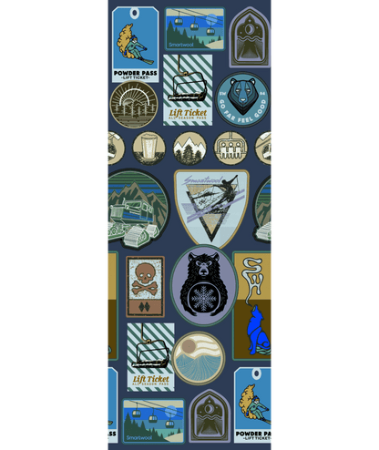 Smartwool Ski Targeted Cushion Explorer Print OTC