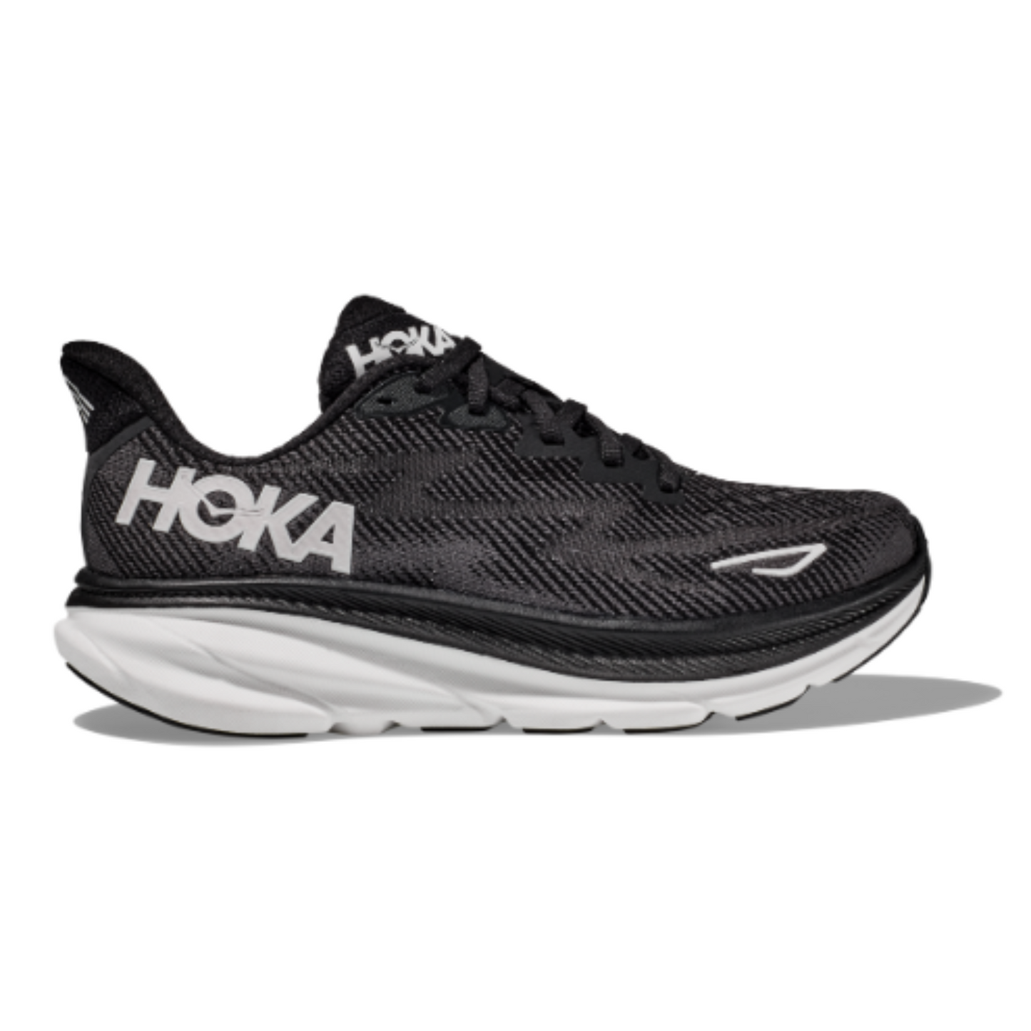 Hoka Men's Clifton in Black and White