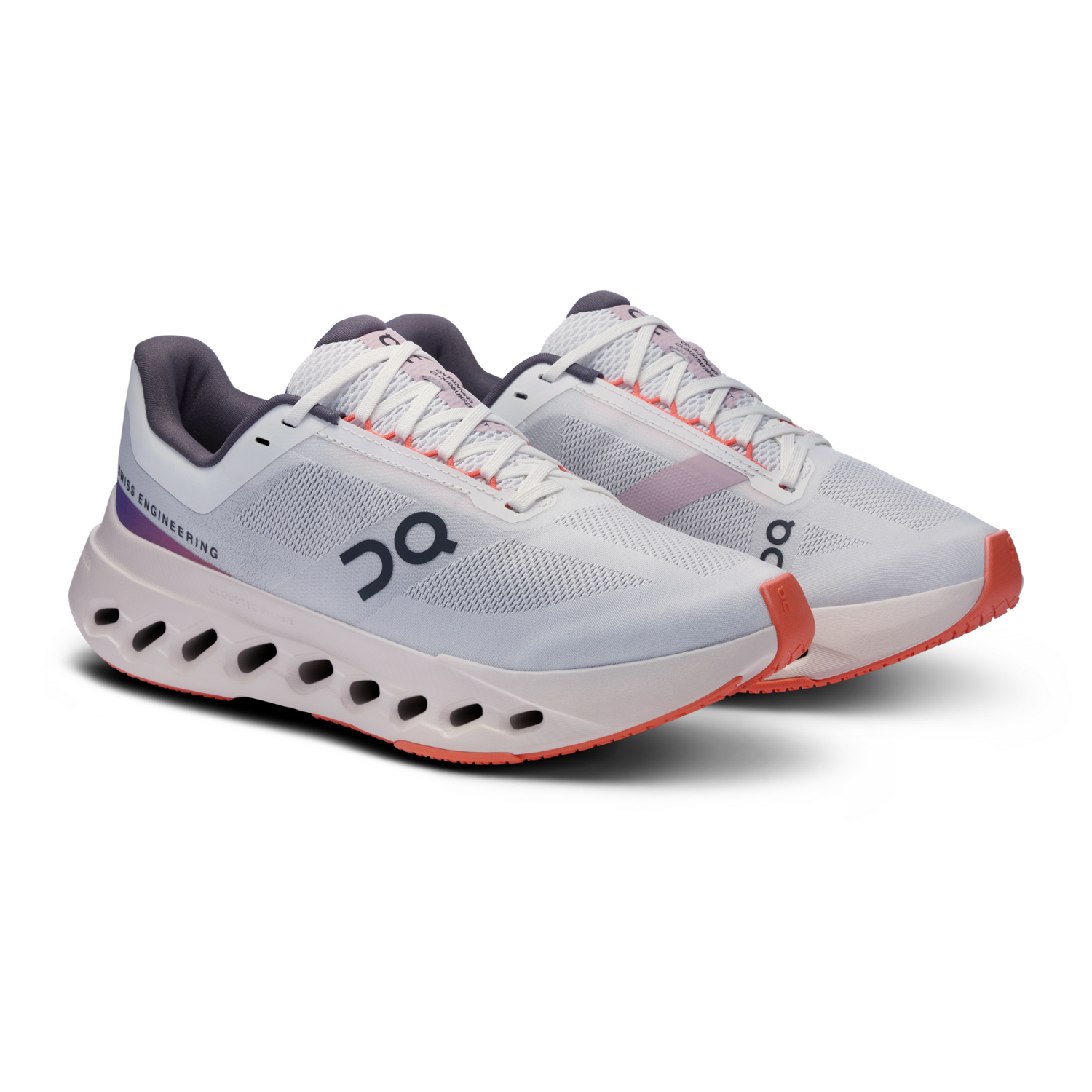 On Women's Cloudsurfer Next running shoes in white and multi-colour