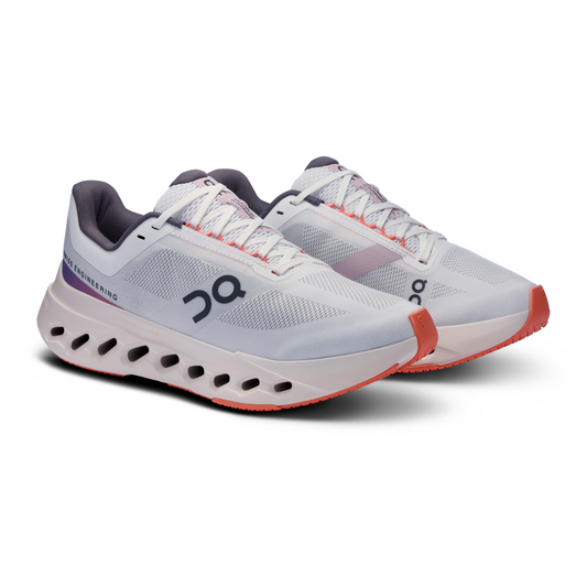 On Women's Cloudsurfer Next running shoes in white and multi-colour