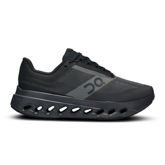 On Men's Cloudsurfer Next Running Shoes in all black