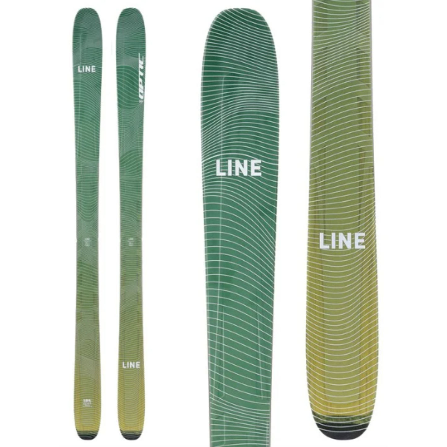 Line Optic 96 All Mountain Skis