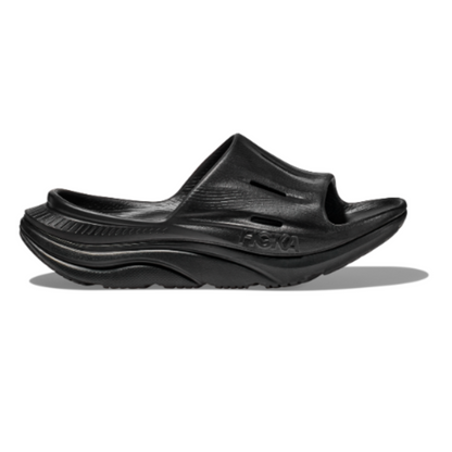 Hoka Men's Ora Recovery Slide 3 in Black/Black
