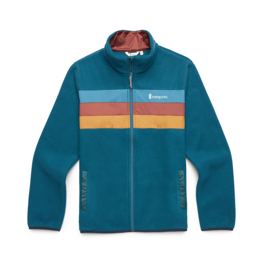 Cotopaxi Men's teca fleece full-zip jacket in skyfire