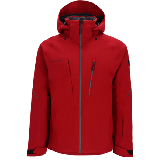 Obermeyer Men's Raze Ski Jacket in Rustic Red