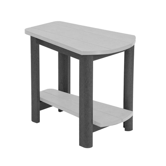 C.R.P. Addy Side Table in Light Grey