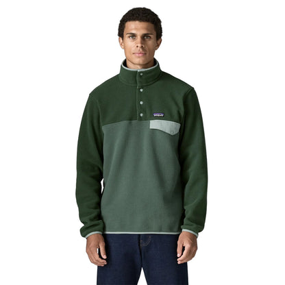 Patagonia Men's Lightweight Synchilla Snap-T Fleece Pullover - back view