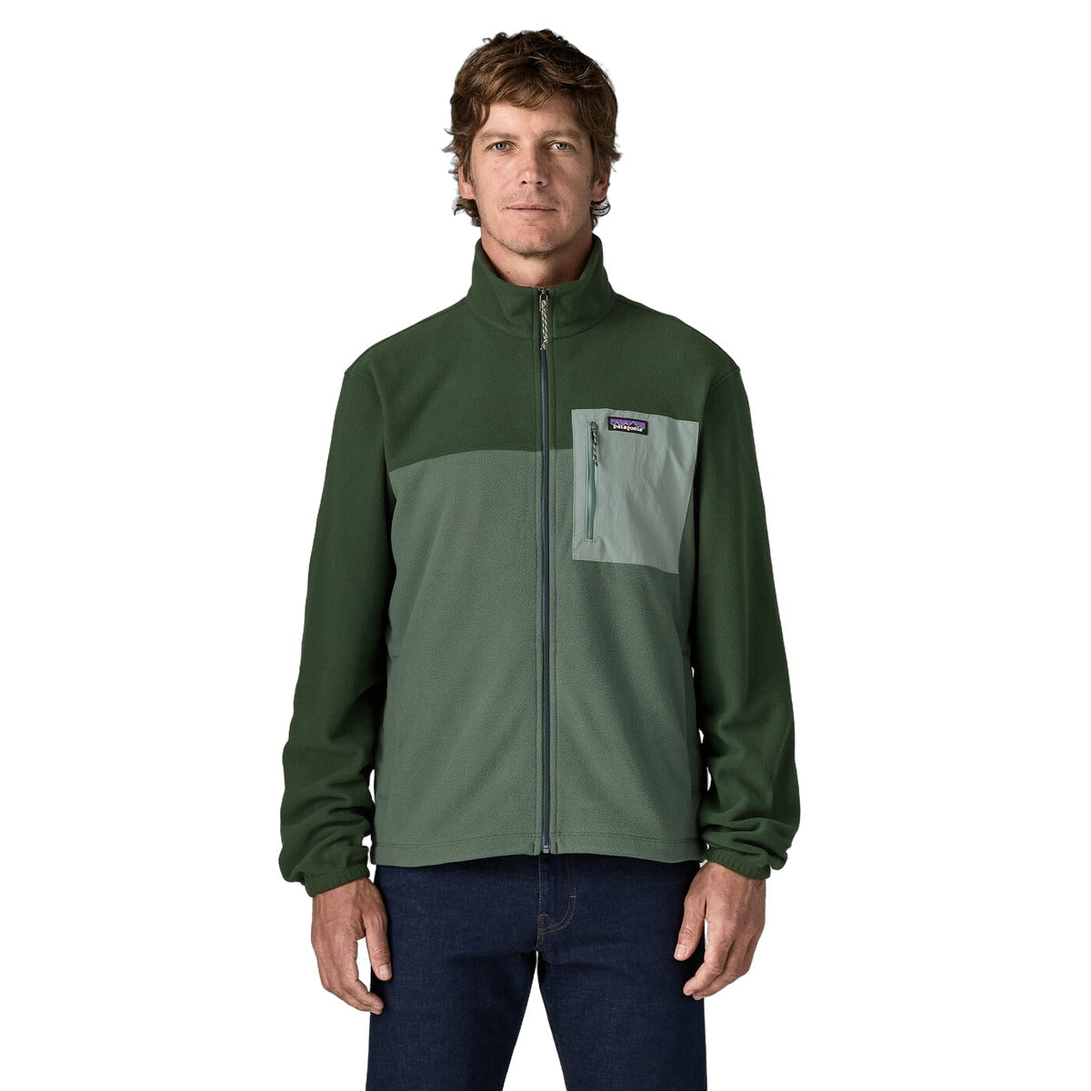 Patagonia Men's Micro D Patch Pocket JKT - back view