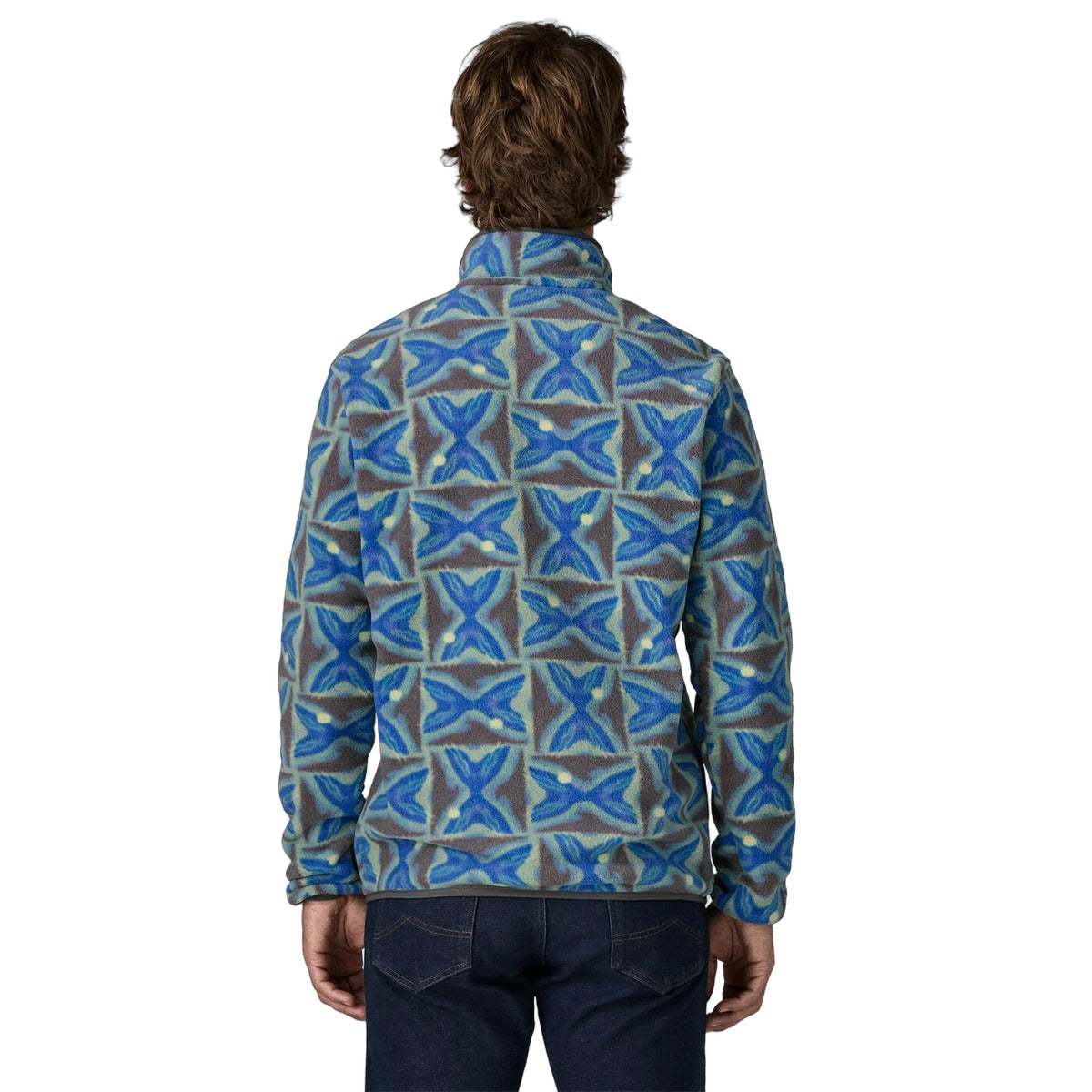Patagonia Men's Lightweight Synchilla Snap-T Fleece Pullover - back view